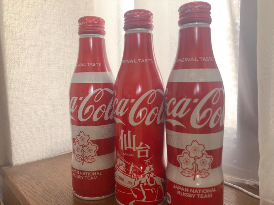ラグビーw杯開催記念 限定 コカコーラ ボトル Scramble スクランブル ラグビーw杯開催記念 限定 コカコーラ ボトル Scramble スクランブル